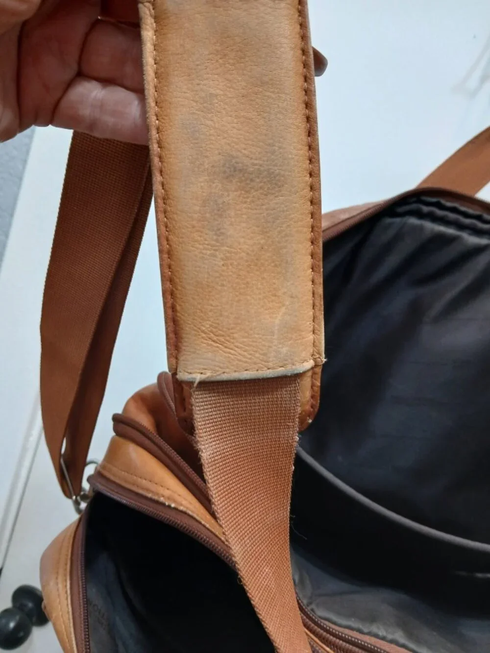 Kenneth Cole Leather Attache